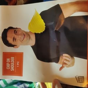 "Chip" on the shoulder costume